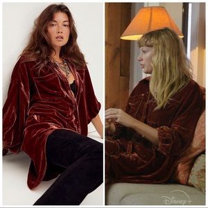 Free People Lux Velvet Dress ASO Taylor Swift